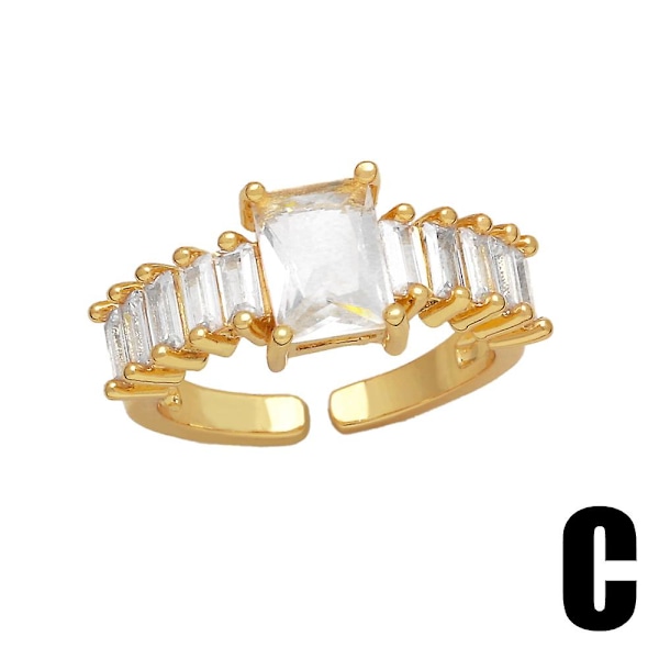 Sormus Vintage Zircon Butterfly Muotikorut Ac8467 D