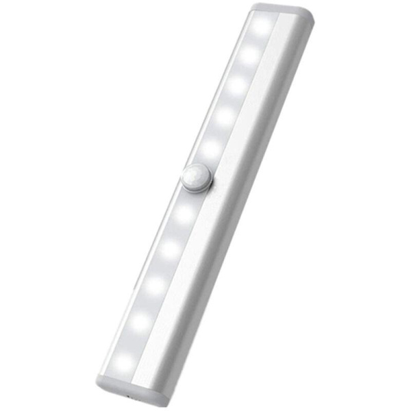 Indendørs batteridrevne lys med bevægelsessensor LED-lys 3-pak ledningsfri kabinetlys med 10 LED-strips