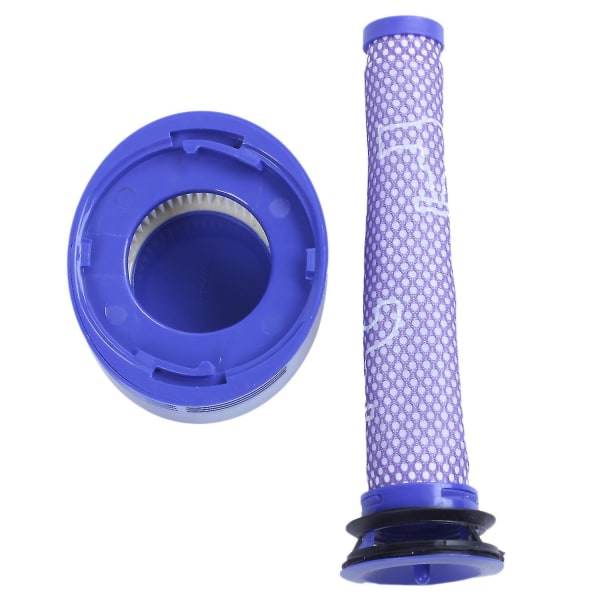 2 Pack Vaihto Dyson V8 Pre Filter + Hepa Post Filter