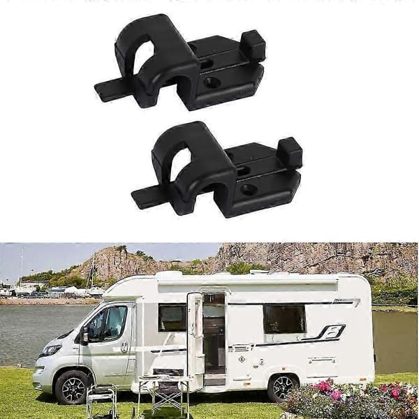 st Husbil Skjutbart Bordsfäste Säkerhetskrokar Svarta Skjutbara Bordsfästen Säkerhetskrok kompatibel med Husbil Husvagn Camper