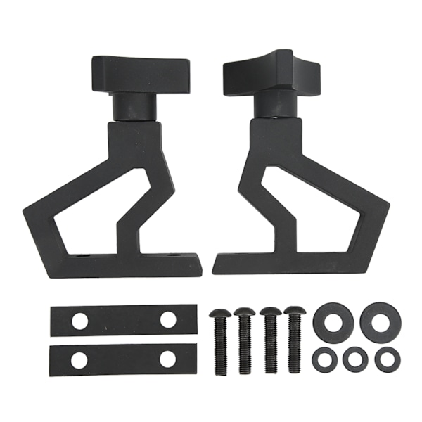 Tilbehør for jekkfeste i aluminiumslegering, erstatning for Jeep Wrangler JK-maskinvaredeler