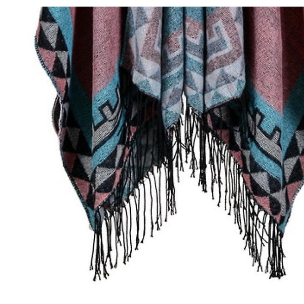 Diamond Fringe sjal för damer black