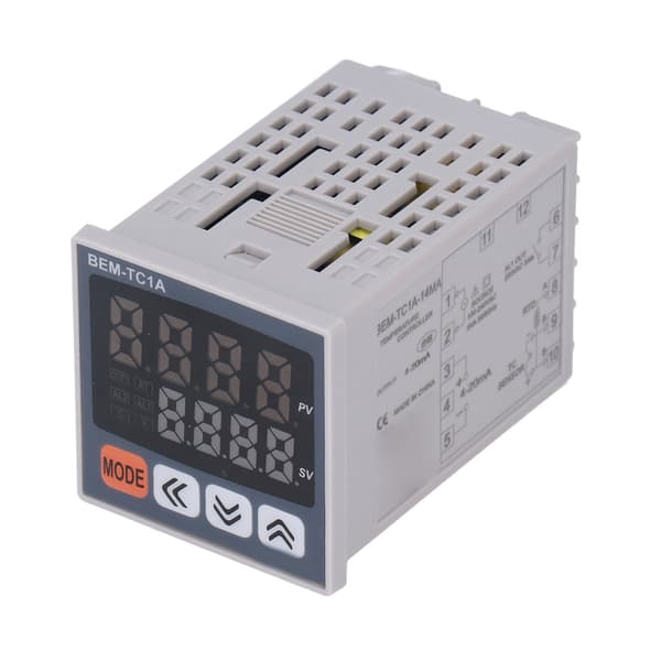 BERM PID Temperaturregulator Digital Intelligent 2 Output Termostat 48x48mm 100ACV til 240ACV