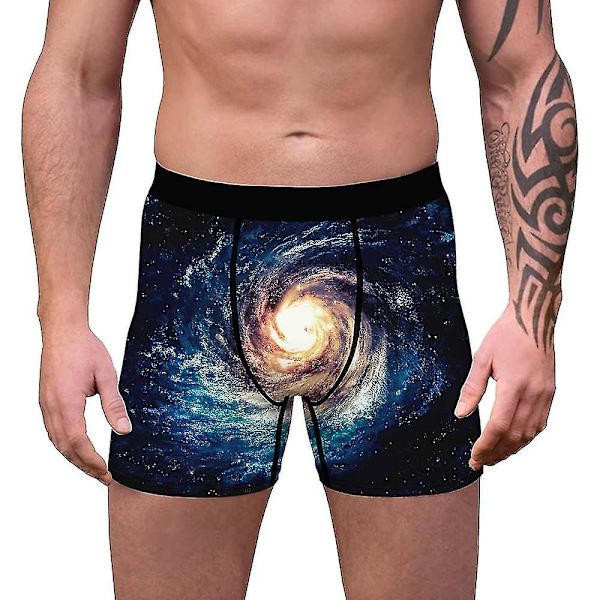 Christmas Boxers Shorts Truser Herre Xmas Trunks Undertøy C XL