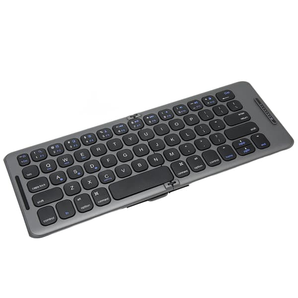 Kokoontaitettava Bluetooth-näppäimistö 65 näppäintä Multi Device Wireless Type C PC-tableteille