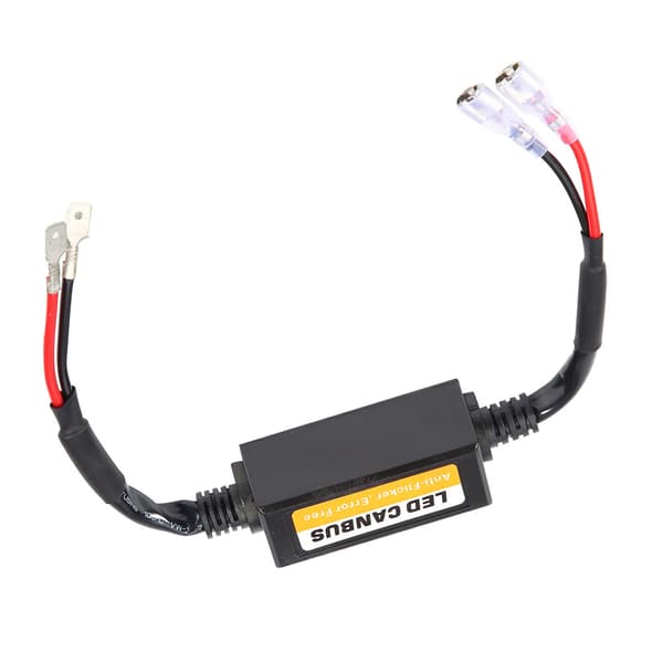 1 par H1 H3 Canbus LED-frontlysdekoder Anti-flimmermotstand feilfjerner