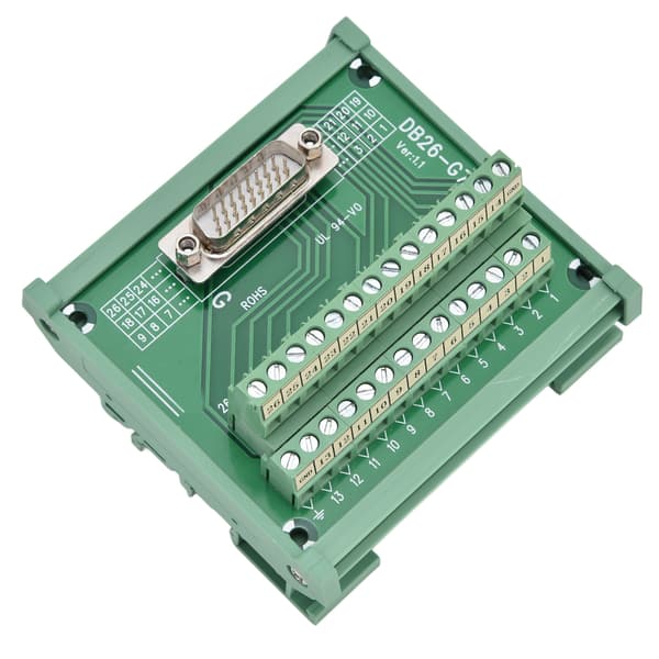 PCB Terminal Block Modul Kobber Hannkontakt Adapter Breakout 60V DC