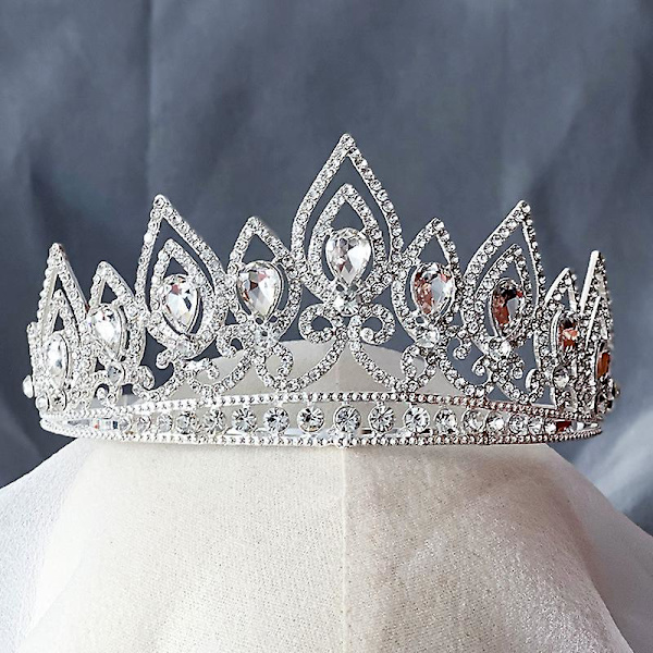Jeweled Crowns Beautiful Headpiece Wedding Crown Wedding Tiaras Hårtilbehør For Prom bursdag