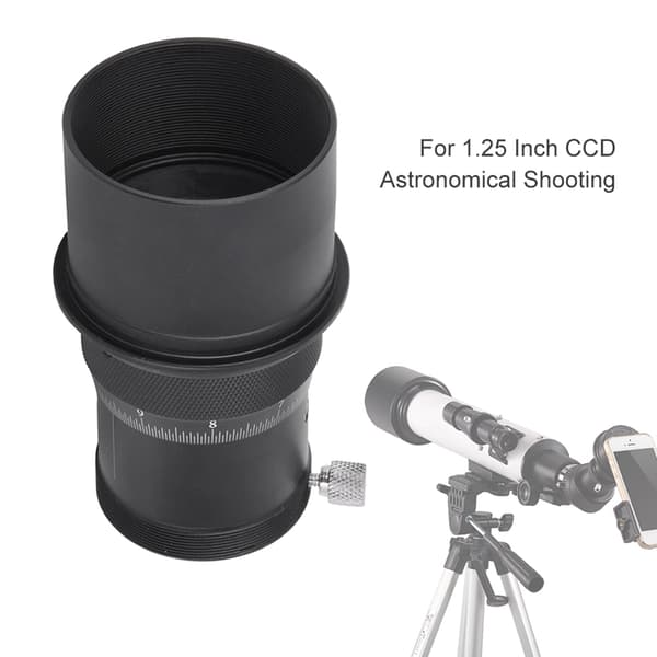 2 tommer finjusterende højpræcisionsfokuser til 1,25 tommer CCD planetarisk astrofotografering