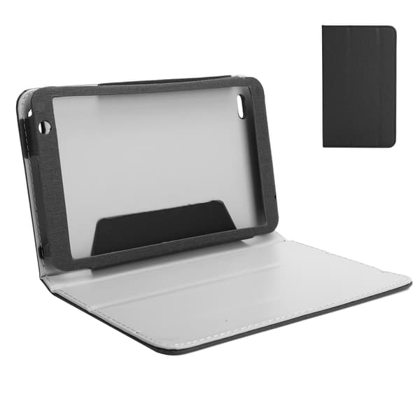 Teclast P80X Tablet Läderfodral Anti-Fall Ställ Svart