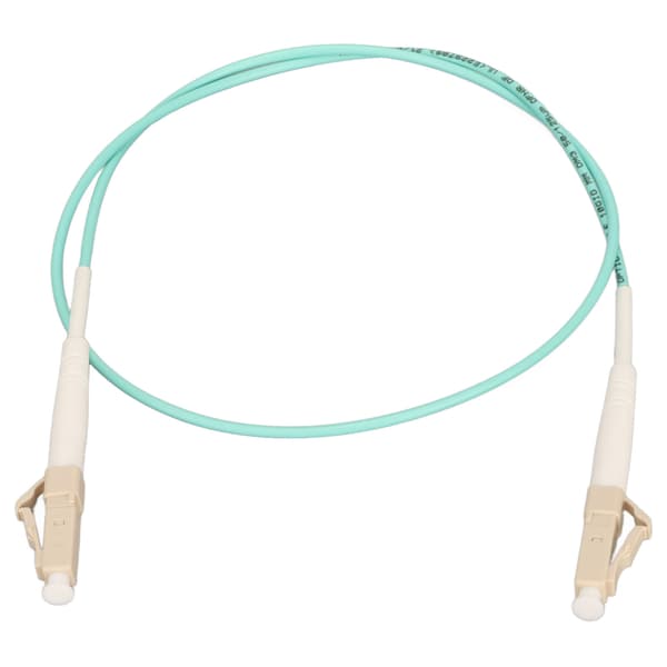 OM3 LC til LC Simplex Multimode Fiber Optisk Patch Kabel 0,5M til SFP Transceivere Ethernet Switches