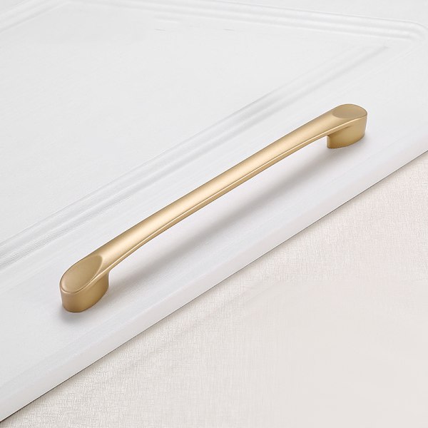 Skap garderobe gull håndtak, hjemme forbedring maskinvare håndtak, skap håndtak（192mm）