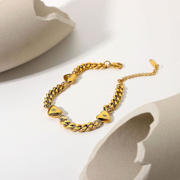 Armbånd Heart Daily Outfit Metallic Element B1423