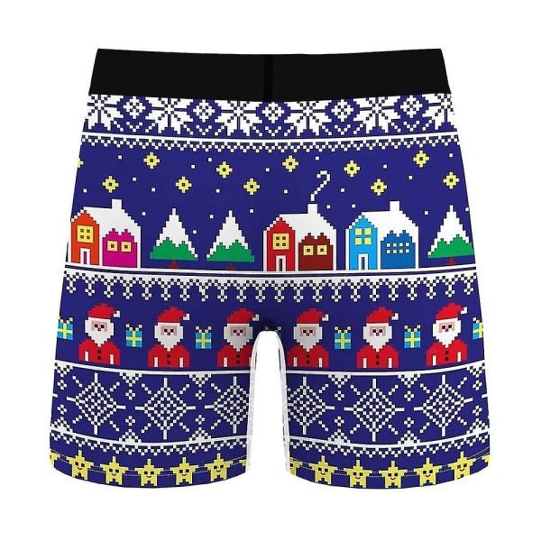 Christmas Boxershorts Trusser Herre Trunks Undertøj E M