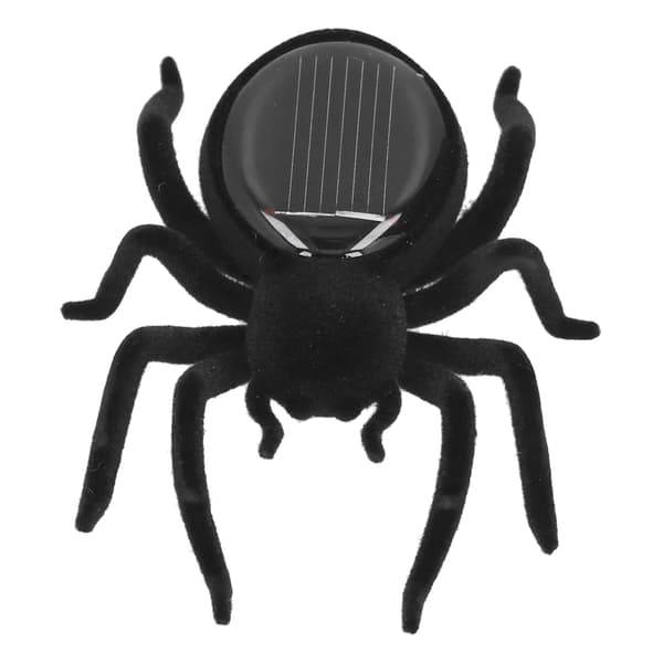 Soldriven Realistisk Vibration Tarantula Simuleringsspindel Pusselleksak