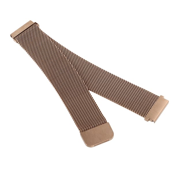 Rustfrit stål 18 mm rosaguld armbånd erstatningsrem til Huawei GT2 Smartwatch