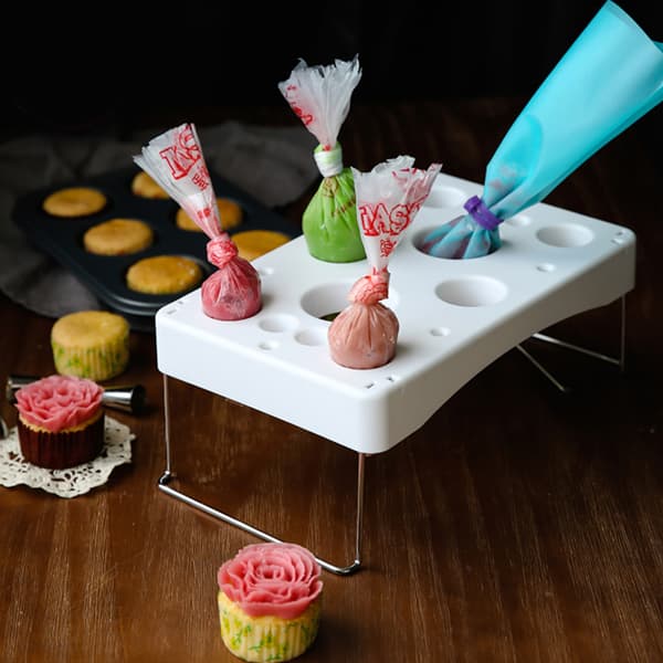 Fondant Kakedyse Tips Sett Bakeverktøy Tilbehør