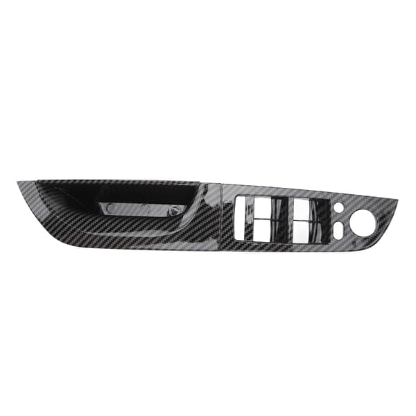Vindusbryter Armlene Panel Førerside Dør Innerpanel For 3-serie E90 Sedan LCI 2009 til 2011 Karbonfiberstil