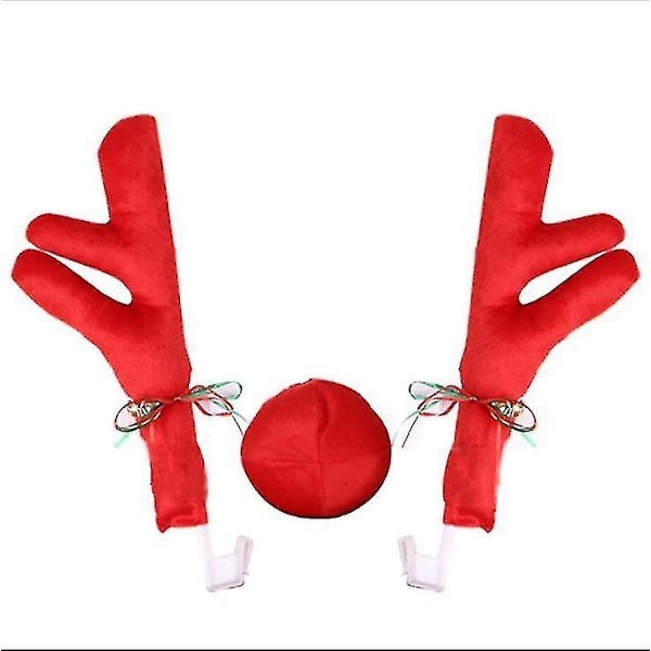 Bil jul Renhornsdekorationer, Biltillbehör red