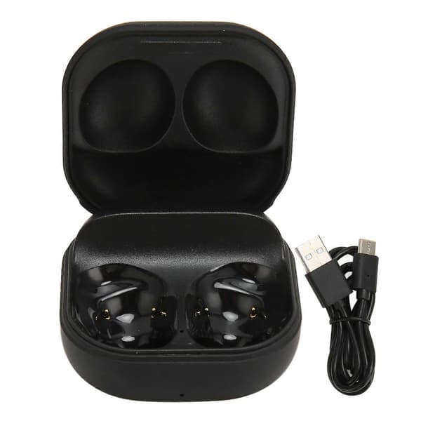450mAh Bluetooth øretelefonopladningsetui, trådløs opladererstatning til Galaxy Buds Pro SM R190, sort