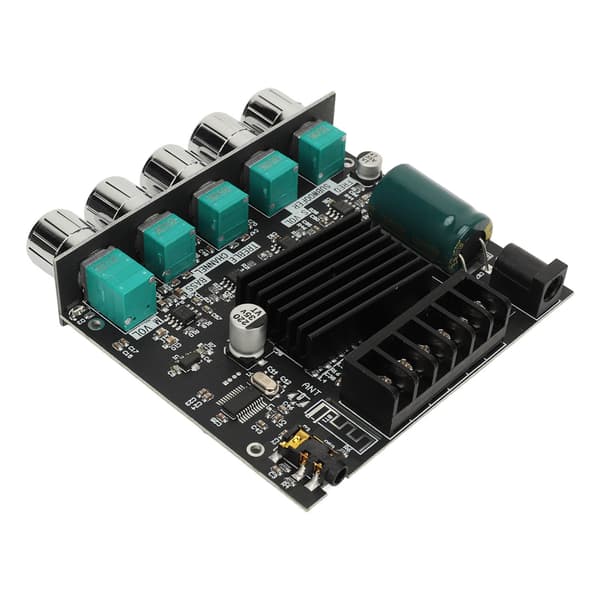MT21 50W 100W 2.1 Kanal Subwoofer Forstærkerkort Bluetooth Effektforstærker Modul Diskant Bas Kontrol