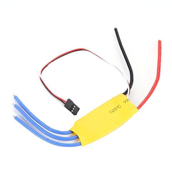 30A børsteløs motor ESC hastighetskontroller RC 4C