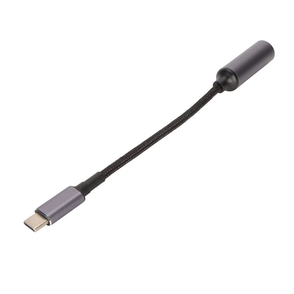 5,5 mm x 1,7 mm DC til Type C hun til han 100 W PD opladerkabel med identifikationschip