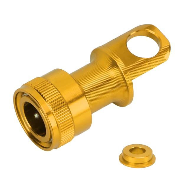 MEIJUN Quick Release Pedalholder til Brompton foldecykel, bærbar rammemonteringsadapter, guld