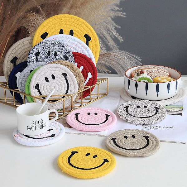 2 Expression Placemat -eristeen set (keltainen, 18 cm)