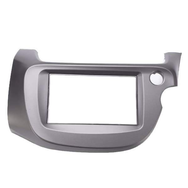2 DIN ABS Senterkonsoll CD Trim Panel Deksel Bil Erstatning for Honda Jazz 2008 2013