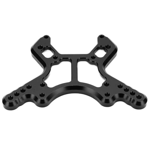 Arrma Kraton 6S 1/8 RC Frontaffjedring Mount Støddæmperbeslag Sorte Metaldele