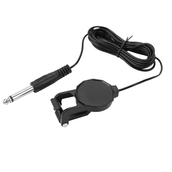 3M 6,35 mm Clip On Piezo Violin Akustisk Gitarr Pickup Mikrofon