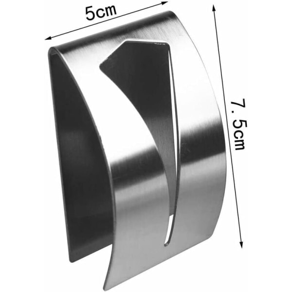 Håndklædeholder til badeværelse Køkkenhåndklædeholder Solid rustfrit stål selvklæbende håndklædekroge, selvklæbende håndklædekrog til badeværelse