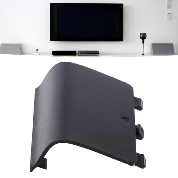 10 stk. Xbox One Spilcontroller Batteridæksel Udskiftning Bagside Sort