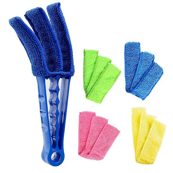 Blind Cleaner Dust Brush med 5 mikrofiberhylsor