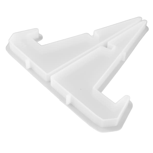 Silikoneform DIY Fleksibel Elastisk Telefon Tablet Ur Harpiks Plade Display Stand