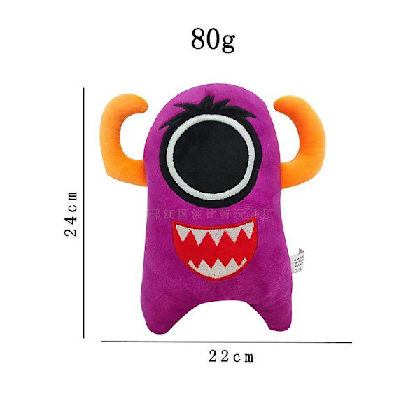 Garten Of Banban Plysj Jumbo Josh myk leketøy Utstoppet dyr Doll Barnebursdagsgave cyclopia
