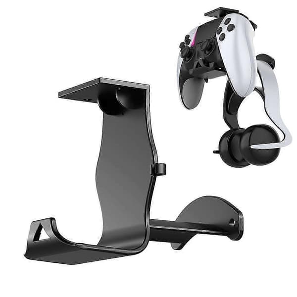 Väggmonterat ställfäste för PS5/PS4/Xbox/Switch Controller Headset Bordsbotten Förvaringsfäste Edition 0709 5 5 5