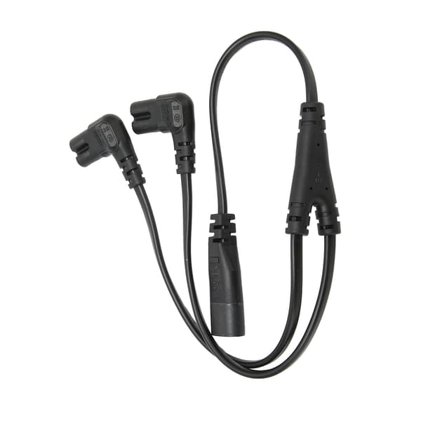 C8 til dobbel C7 strømsplitterkabel for LCD-skjerm og skrivebordslampe