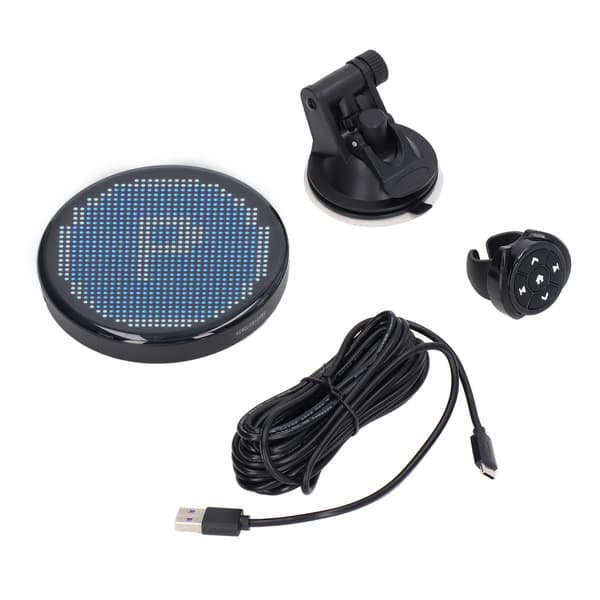 Fullfärg LED-skylt Bluetooth APP Fjärrkontroll 32x32 Programmerbar LED-skärm Universal för bil