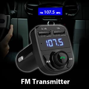Innovativ Stereo Audioadapter, Håndfri Opkald & Dobbelt USB-port Oplader Til Problemfri Bilintegration