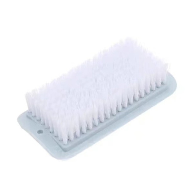 Mjuk plastborste Stor platt borste Kläder krage manschett Rengöringsborste Skoborste Skoborste (blå set om två),
