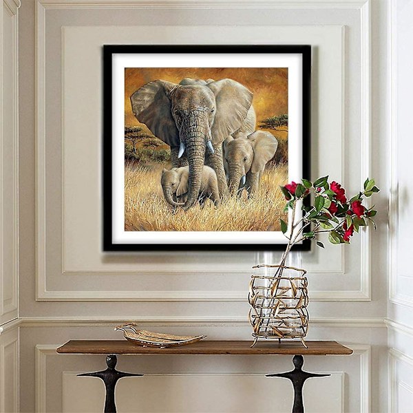 5D Diamond painting, Gör-det-själv-dekoration, Julklapp, 30*40Cm