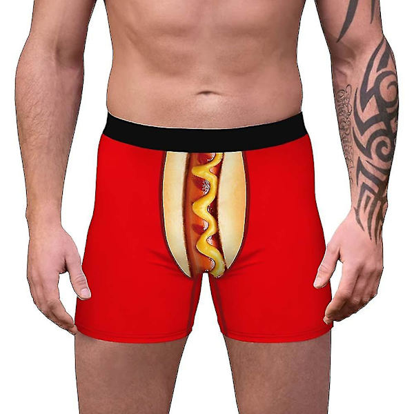Jouluiset Bokserit Shortsit Alushousut Miesten Joustavat Alushousut A 2XL