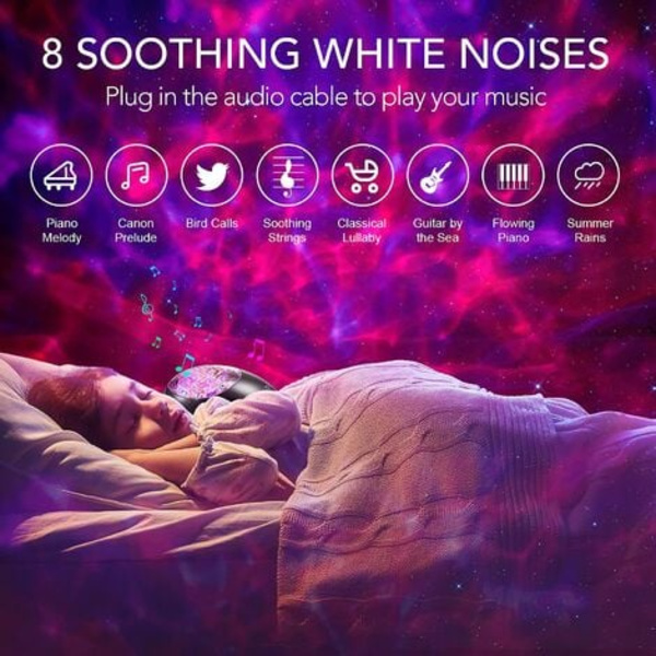 Starry Sky Projector Galaxy Projektor Planetarium Starry Sky Takprojektor Vuxna Barn Galaxy Night Lights Projektion