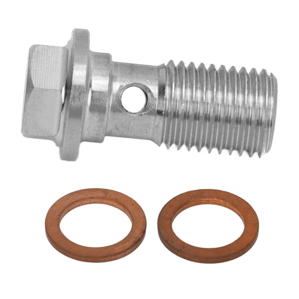 Banjo Bolt M11 X 1.25 23mm Høykapasitets Metall Solid Drivstoffoljesystem