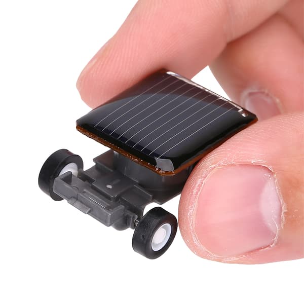 Mini Solenergi Bil Pedagogiska Leksaker Barn Hjärnträning Teknik Kit