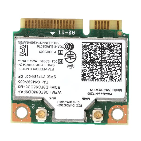 Intel 7260HMW Mini PCIE Trådløst Wifi Kort Bluetooth 4.0 Netværksmodul
