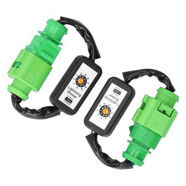 LED Baglygter Dynamisk Blinklys Adapter Ledningsnet Blinklys Modul Sæt Passer til A6 C7 2012 2018