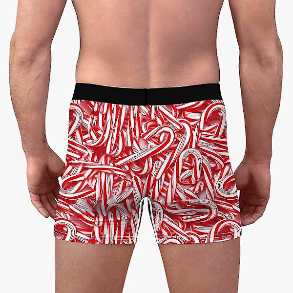 Christmas Boxers Briefs Mænd Xmas Undertøj Underbukser A M